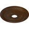 Ekena Millwork Diane Ceiling Medallion (Fits Canopies up to 5 3/8"), 18"OD x 3 5/8"ID x 1 1/8"P, Root Beer Crackle CM18DIRBC - alternate 2